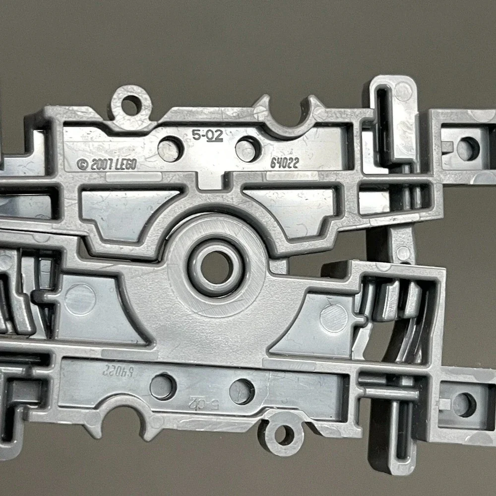 Lego Train Track Connectors 64022 Gray Replacement Parts Pieces Lot of 4